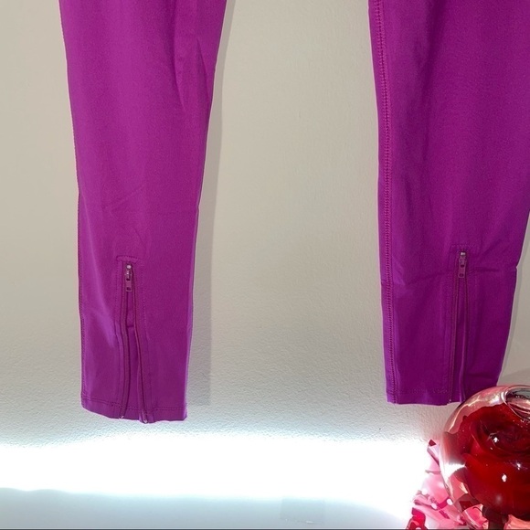 Hurley x Nike Dri-Fit Legging Full Length Ankle Zip Performance Workout Pants - Picture 8 of 8